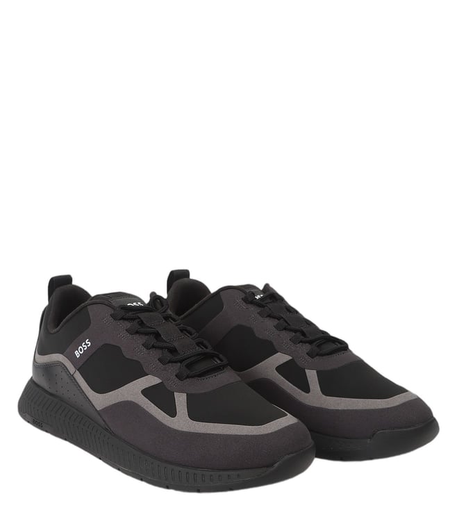 black boss trainers