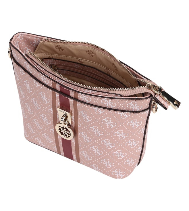 Buy GUESS Rose Jensen Logo Medium Cross Body Bag Online Tata CLiQ Luxury