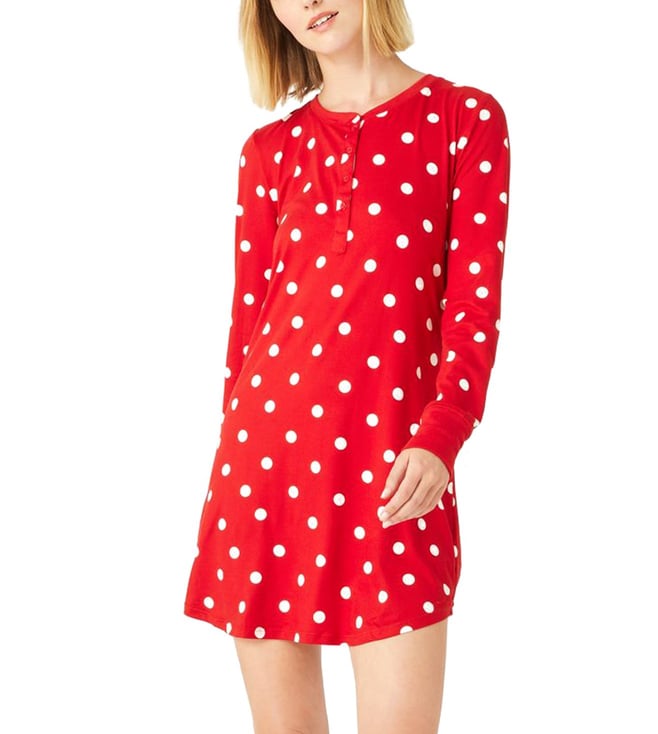 Buy Kate Spade Red Polka Dot Dress for Women Online @ Tata CLiQ Luxury