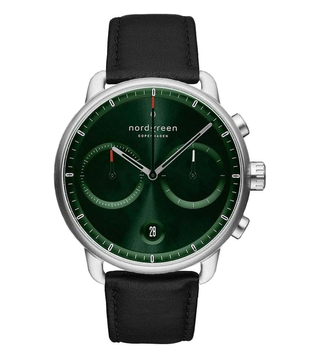 Nordgreen Pioneer Men's Watch Chronograph PI42RGLEBRBS – Watches & Crystals
