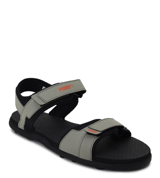 Buy Puma Vetiver Black Tigerlily Street walk V1 Floater Sandals