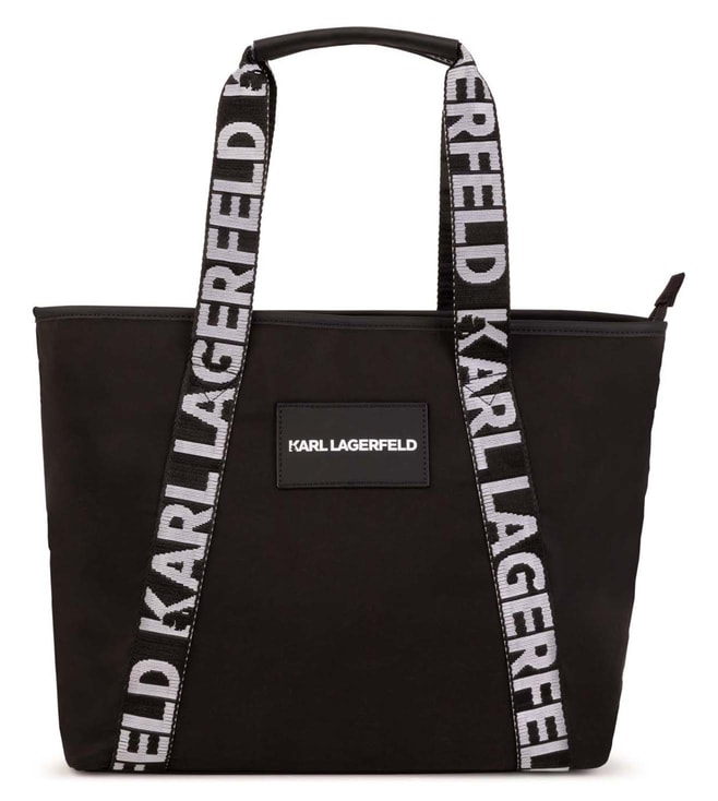 Buy Karl Lagerfeld for Cover Story Black Large Tote for Women Online  Tata  CLiQ Luxury