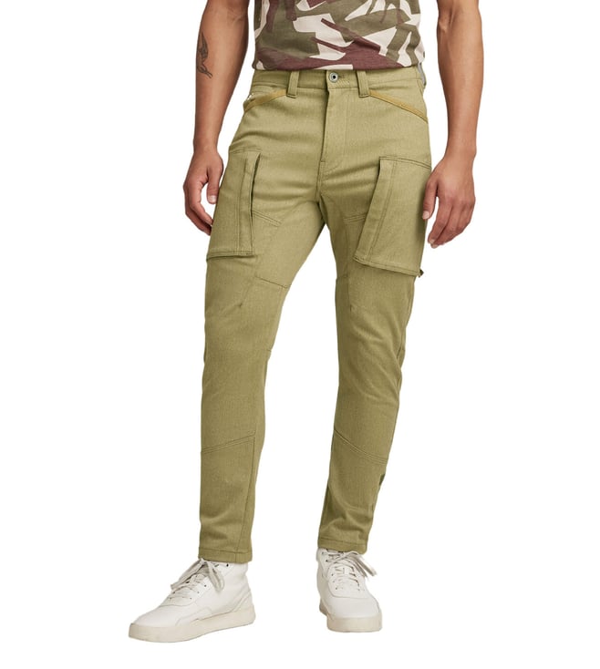 Buy GStar RAW Grey 3D Tapered Fit Cargo Pants for Men Online  Tata CLiQ  Luxury