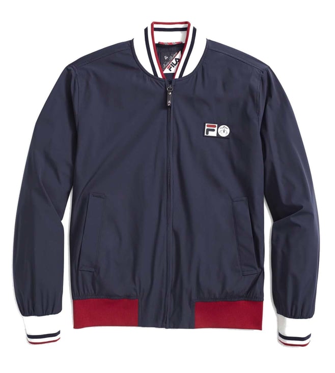 Buy Brooks Brothers FILA Navy Regular Fit Casual Jacket for Men Online