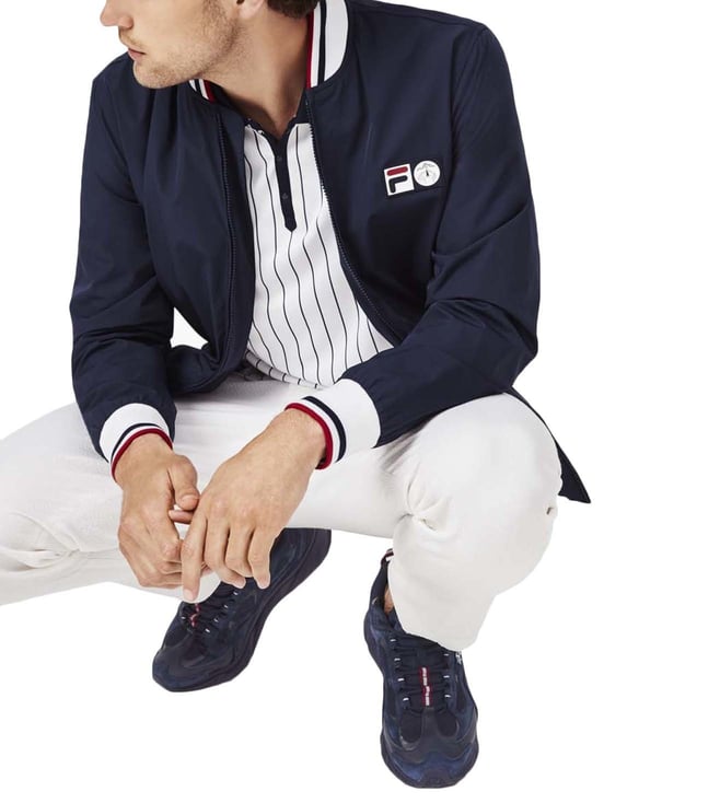 Buy Brooks Brothers FILA Navy Regular Fit Casual Jacket for Men Online