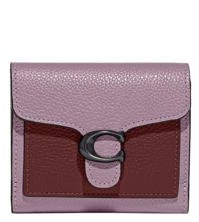 Buy Coach Ice Purple Multi Tabby Medium Wallet for Women Online @ Tata ...