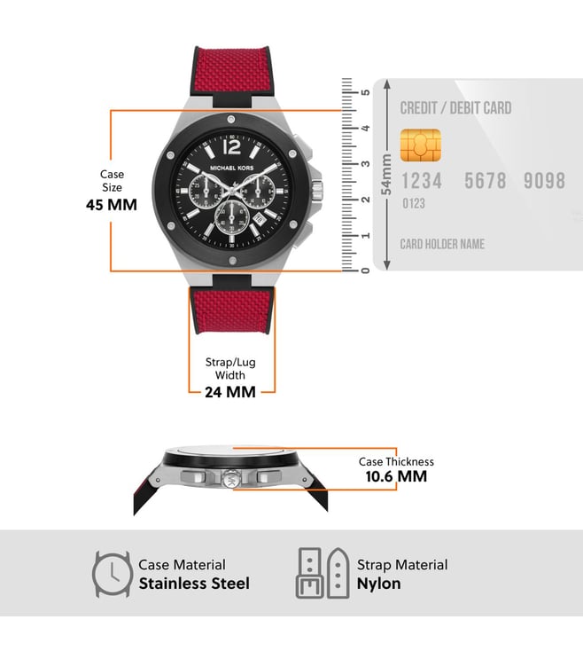 Buy MICHAEL Michael Kors MK8943 Lennox Multifunction Watch for Men ...