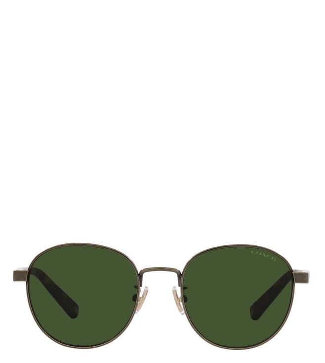 Buy Coach Green Core Round Sunglasses for Men Online @ Tata CLiQ Luxury