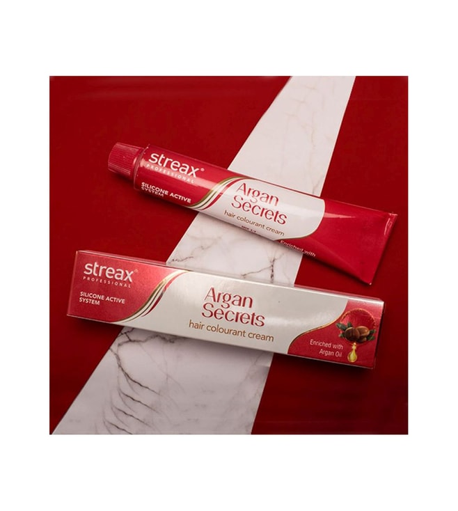 Streax Professional Argan Secret Hair Colourant Cream Green - 60 gm from  Streax Professional at best prices on Tata Beauty