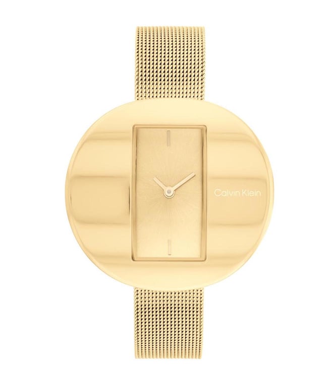 Calvin Klein Glam Women's Mesh Bracelet Watch India | Ubuy