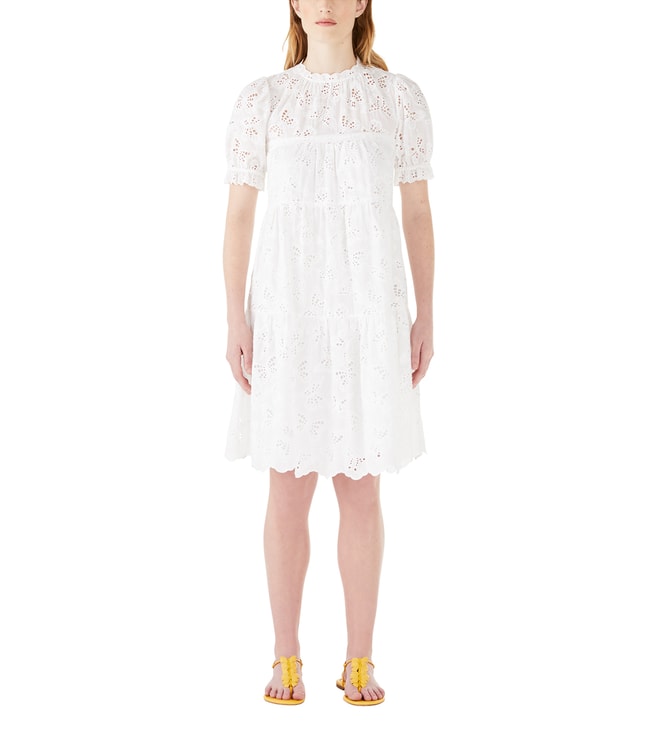 Buy Kate Spade White Lace Butterfly Eyelet Relaxed Fit Dresses for Women  Online @ Tata CLiQ Luxury