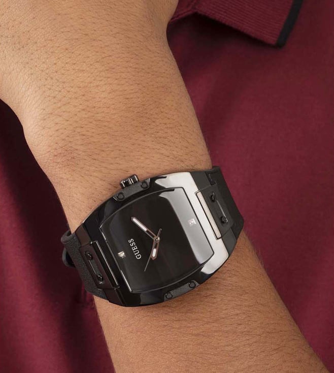 Buy Guess Analog Black Dial Men's Watch GW0386G1 Online Tata CLiQ Luxury