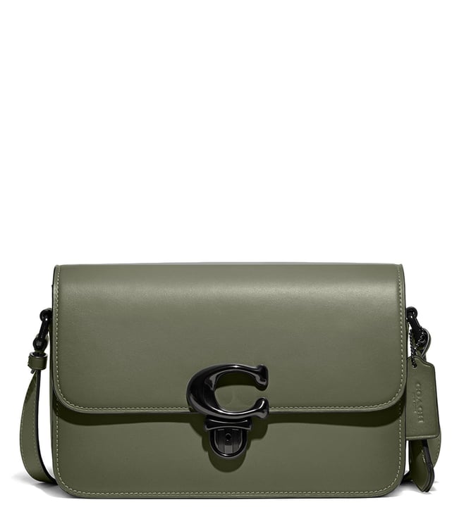 Buy COACH Womens Pebbled Taylor Tote Army Green One Size at Amazonin