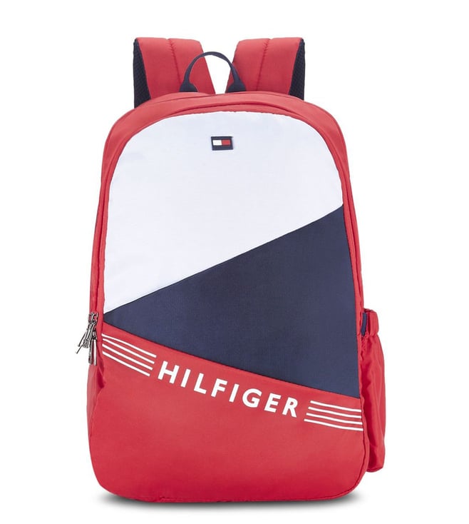 Tommy hilfiger 2024 red backpack