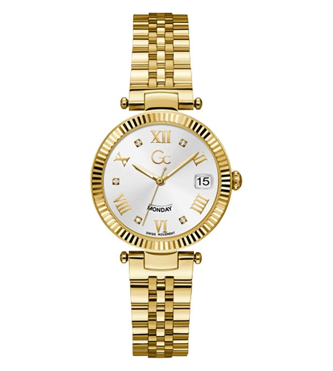 Gc Women's Watch GC Women's Watches WATCHES FLAIR Z01006L9MF Stainless  Steel Gold Z01006L9MF | Comprar Watch GC Women's Watches WATCHES FLAIR  Z01006L9MF Stainless Steel Gold Barato | Clicktime.eu» Comprar online