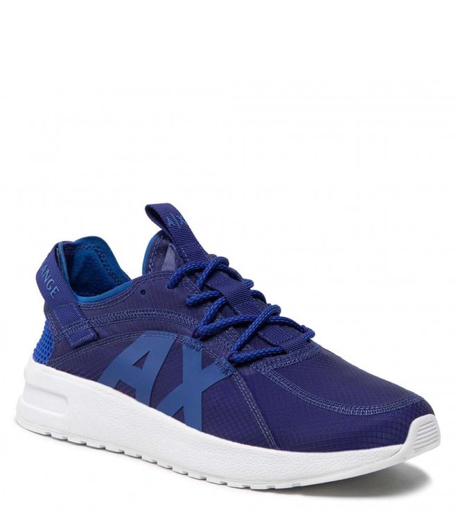 Buy Armani Exchange Blue Men Sneakers for Online @ Tata CLiQ Luxury