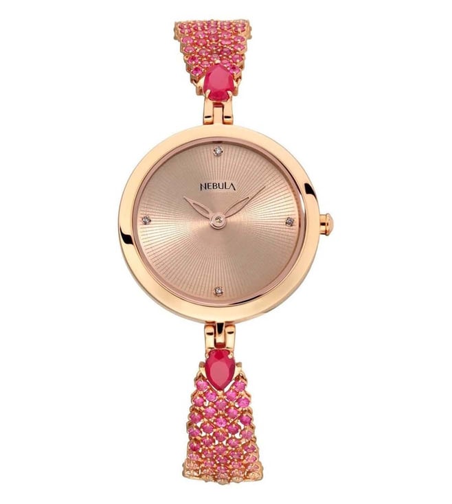 Buy Nebula NN5578DM05 Ashvi - 18 Karat Solid Gold Watch for Men