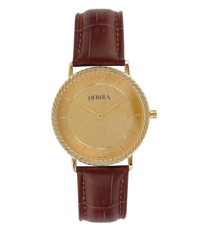 Buy Nebula NN1015DL02 18 Karat Solid Gold Watch for Men Online