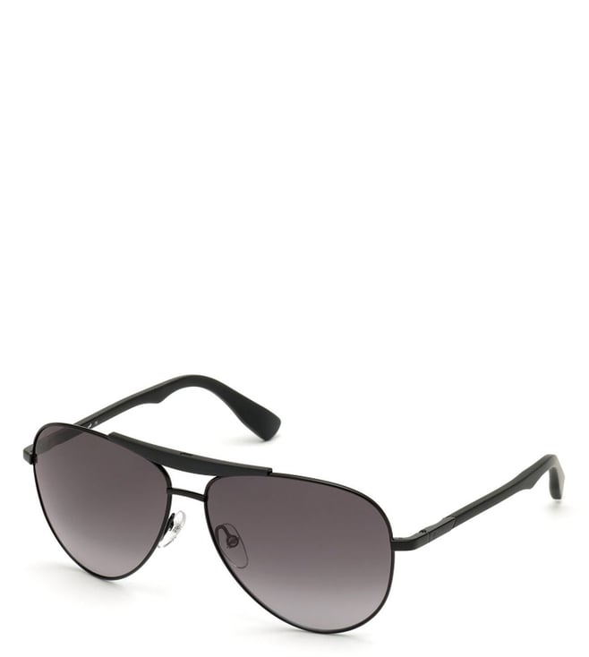 Randolph Engineering Aviator sunglasses - Matte Black / Grey
