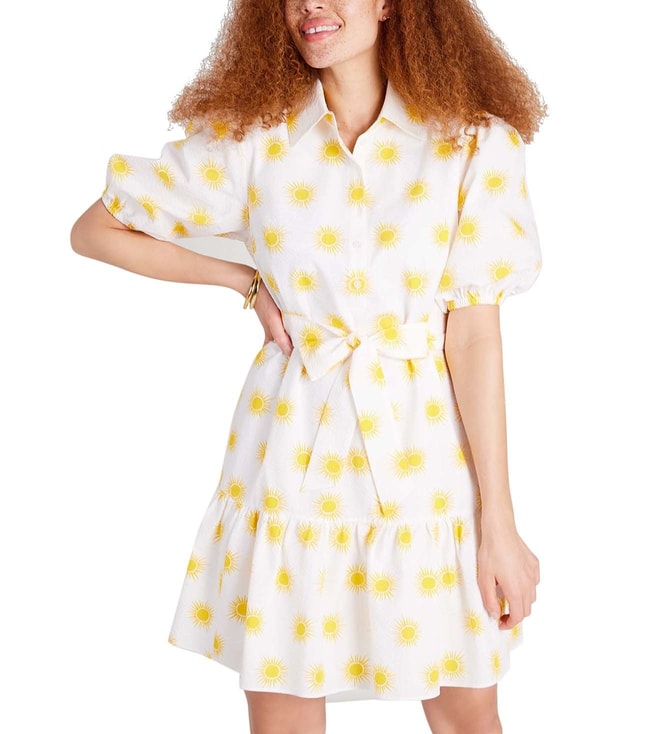 Buy Kate Spade Cream Suns Lake Printed Relaxed Fit Dress for Women Online @  Tata CLiQ Luxury