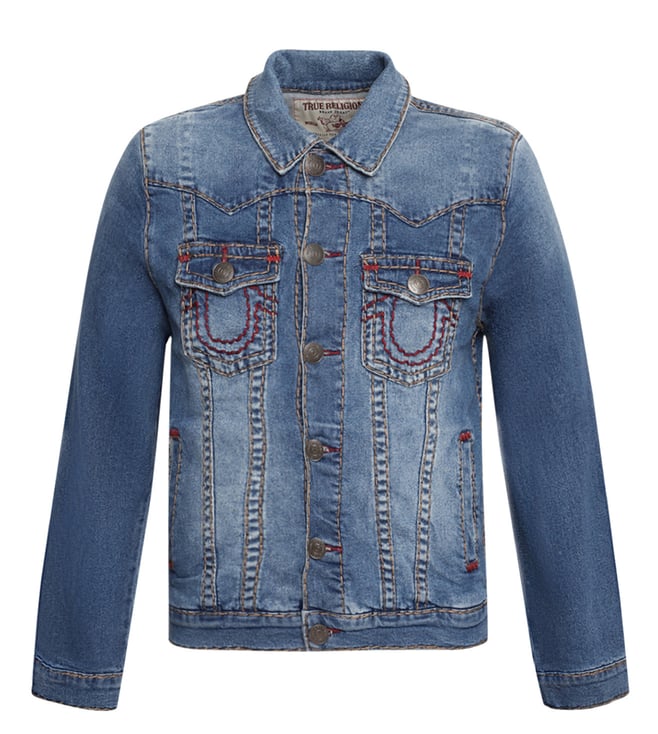 True Religion denim jacket, Men's Fashion, Coats, Jackets and Outerwear on  Carousell