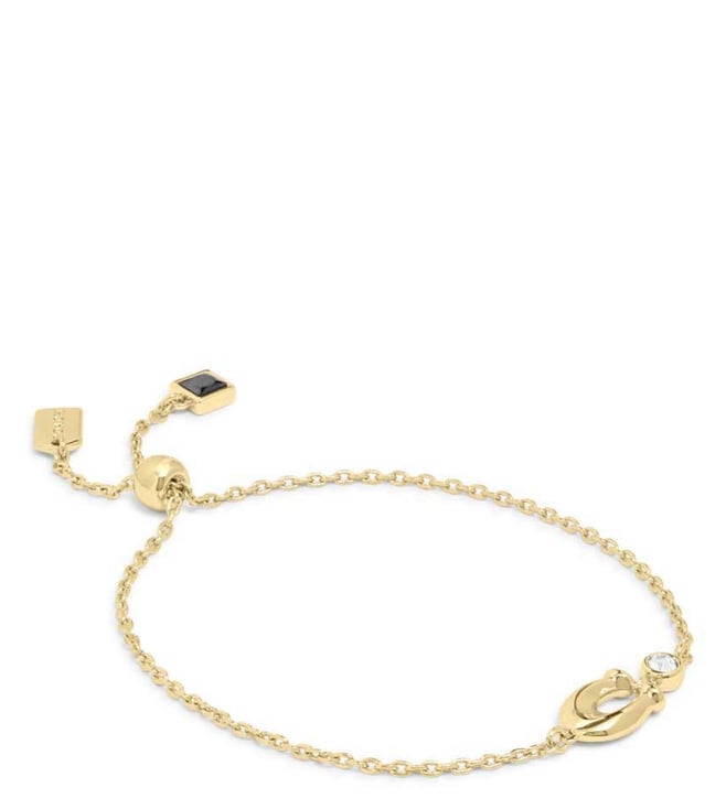 18ct Gold Plated Or Silver Heart Link Slider Bracelet By Hurleyburley   notonthehighstreetcom