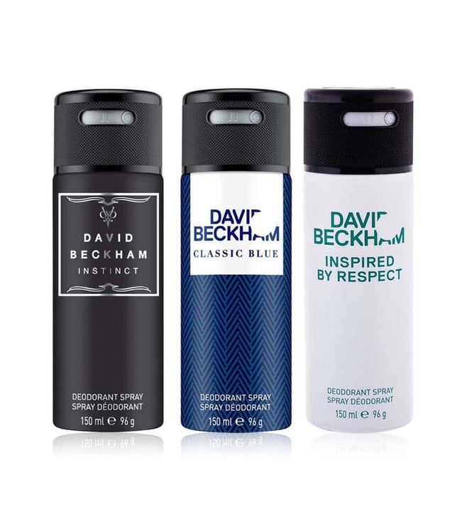 David beckham inspired online by respect gift set