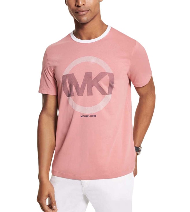 Michael kors shirts mens pink top