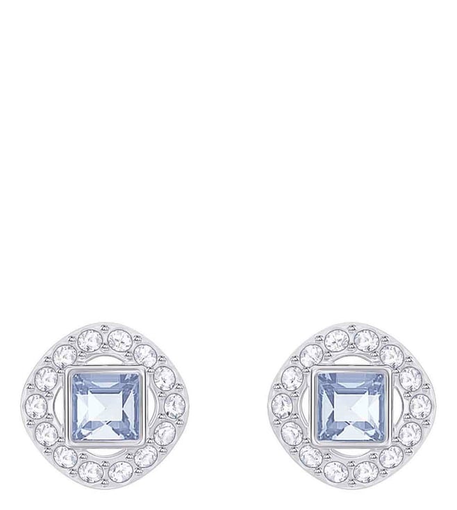 Deal of the month blue sapphire solitaire earring studs