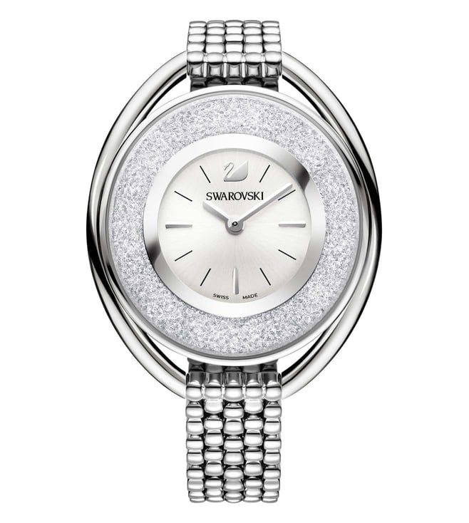 Crystalline oval watch outlet swarovski