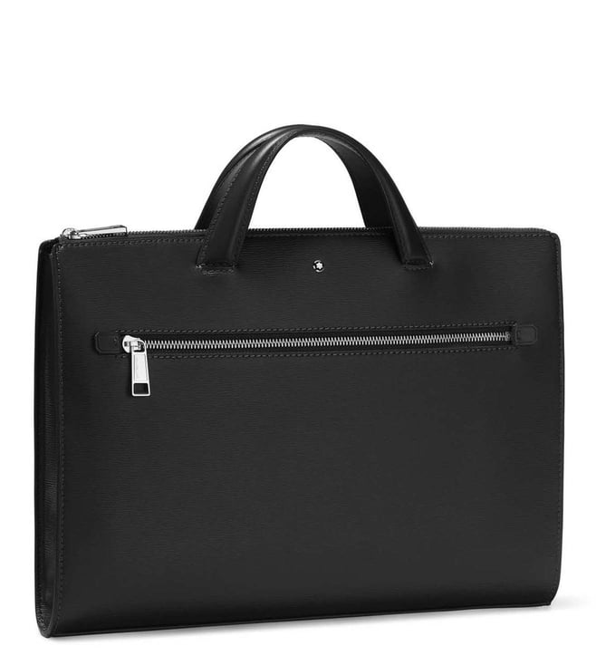 Montblanc Black Meisterstuck 4810 Ultra Slim Document Case