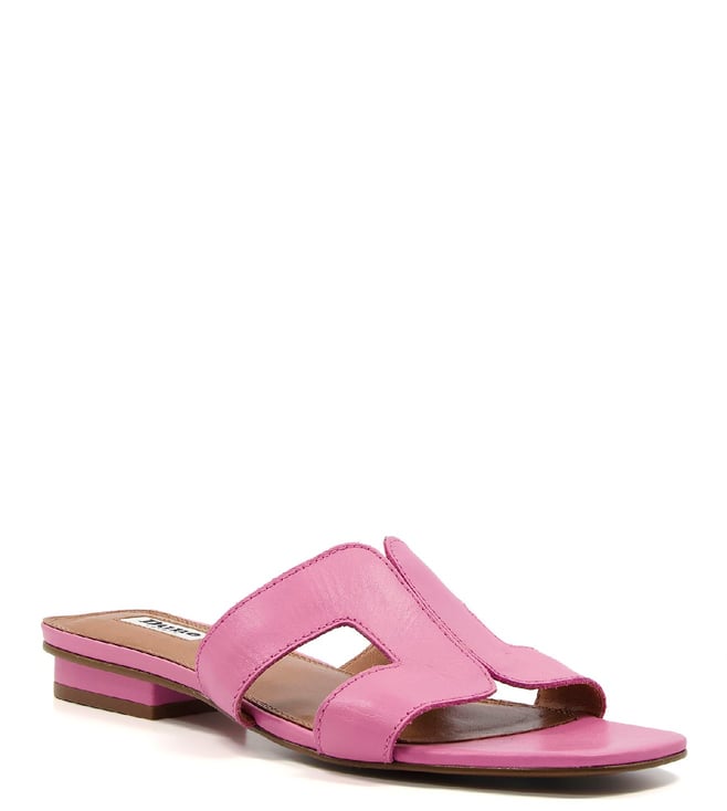 Buy Dune London Fuchsia Loupe Slide Sandals for Women Online