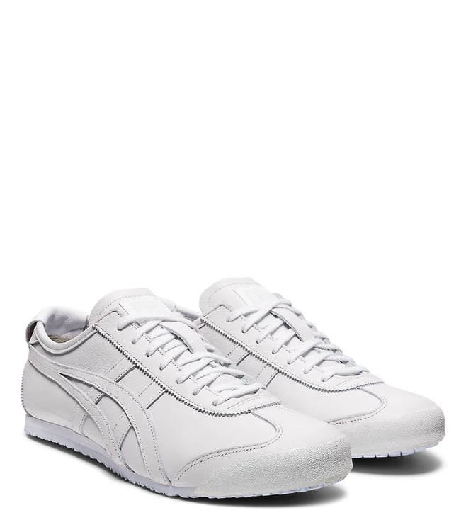Onitsuka Tiger Track Trainer White in Blue | Lyst