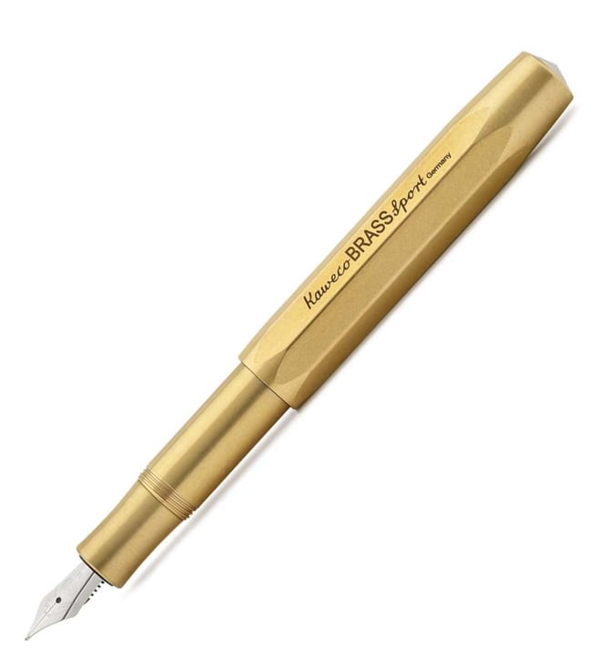 Buy Kaweco Brass Sport Fountain Pen - Brass (Medium) Online @ Tata CLiQ  Luxury