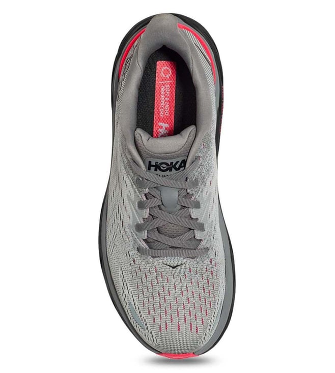 Buy Hoka Clifton 8 Grey Running Shoes for Women Online @ Tata CLiQ Luxury