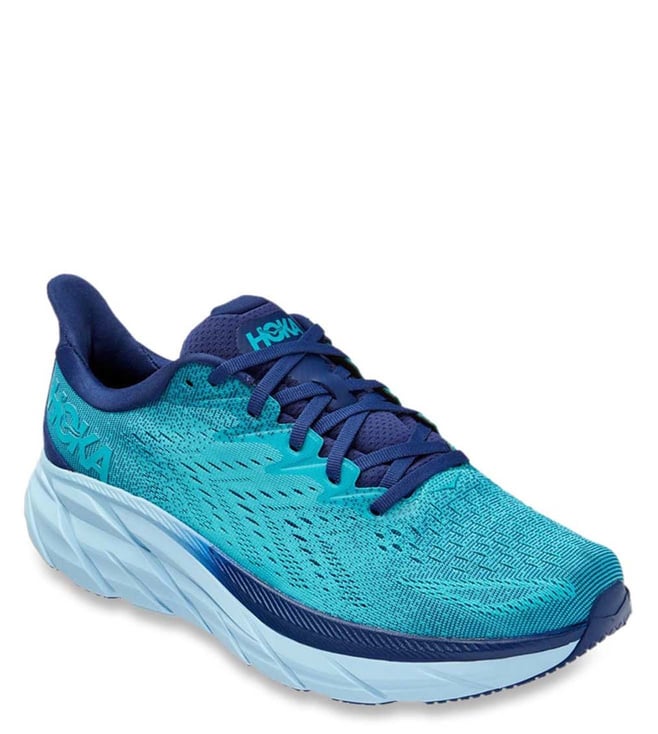 Buy Hoka Clifton 8 Scuba Blue Running Shoes for Men Online Tata CLiQ