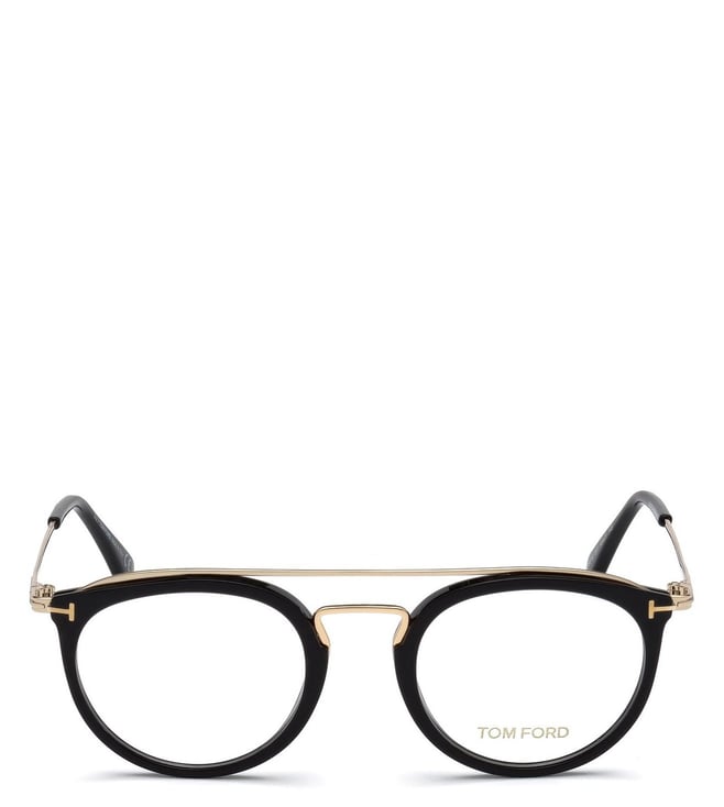 Buy Tom Ford FT551648001 Black Round Eye Frames for Men Online @ Tata CLiQ  Luxury