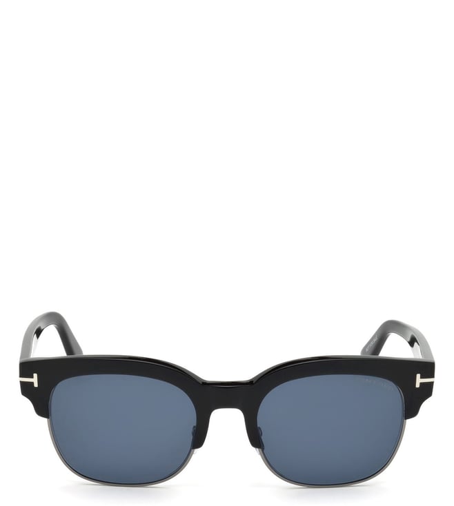 Buy Tom Ford FT05975101V Blue Clubmaster Unisex Sunglasses Online @ Tata  CLiQ Luxury