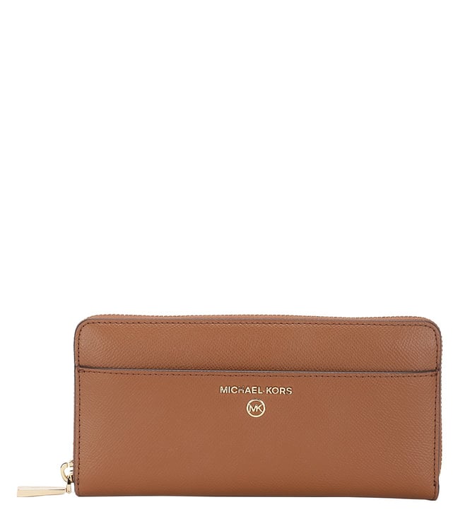 Buy MICHAEL Michael Kors Brown Jet Set Small Wallet for Women Online @ Tata  CLiQ Luxury