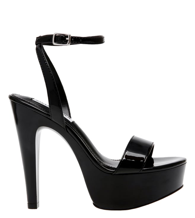 steve madden block heel ankle strap