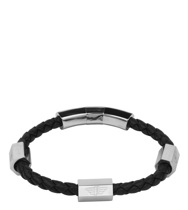 Buy Police Black Urban Rebel Skive Bracelet for Men Online  Tata CLiQ  Luxury