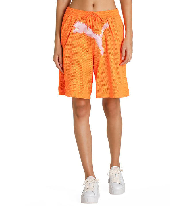 Orange cheap basketball shorts