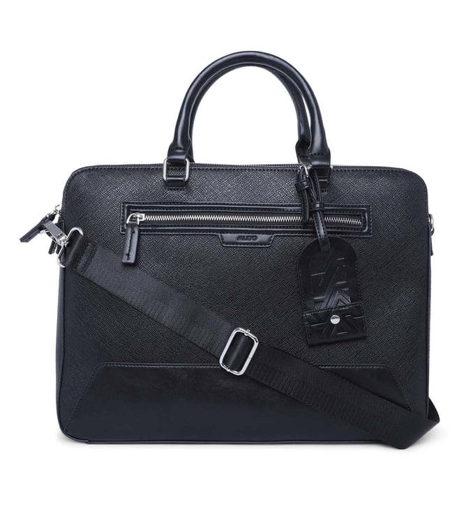 Buy Aldo Black NISPERILLO007 Laptop Bag for Men Online @ Tata CLiQ Luxury