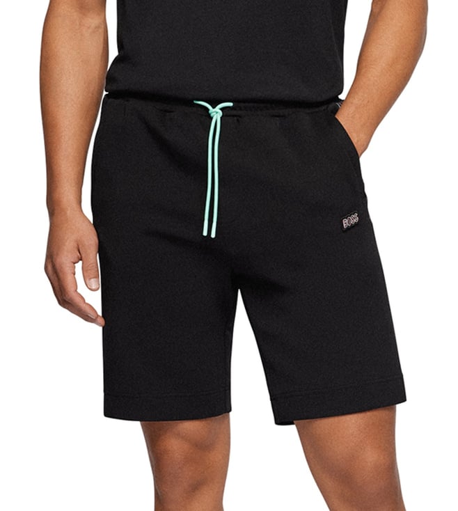 Buy BOSS Black Logo Regular Fit Shorts for Men Online Tata CLiQ