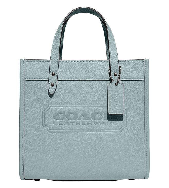 Coach field 2024 tote blue