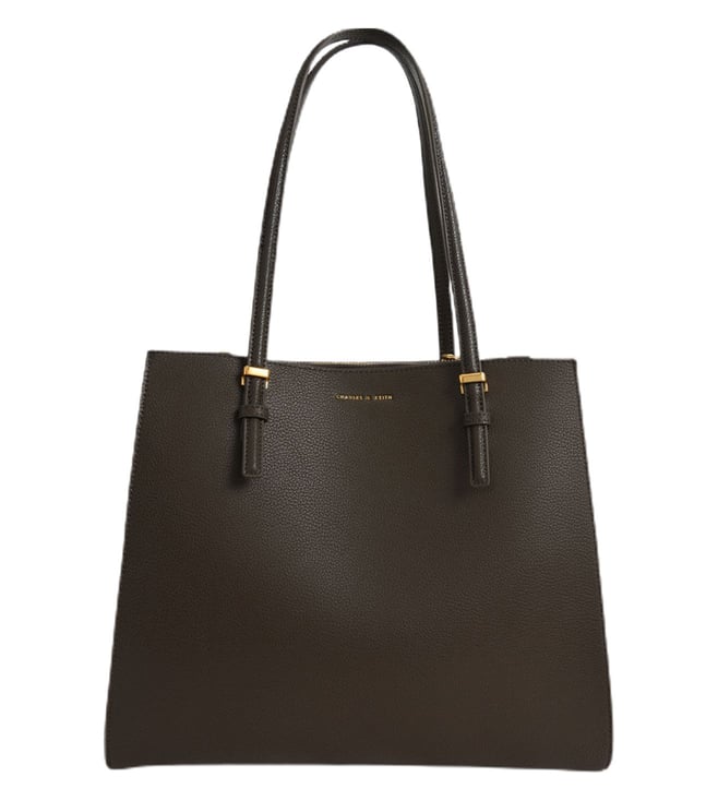 Charles and keith double handle tote bag best sale