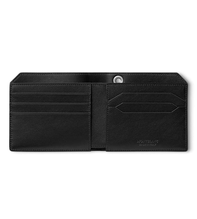 Buy Montblanc Black Meisterstuck Selection Soft Wallet 6cc for Men