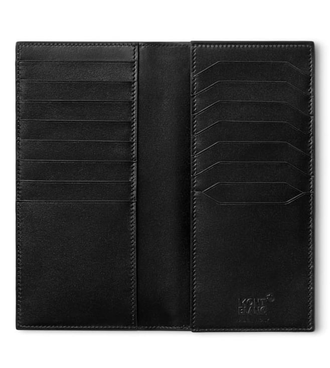 Buy Montblanc Black Meisterstuck Long Wallet 15cc for Men Online Tata