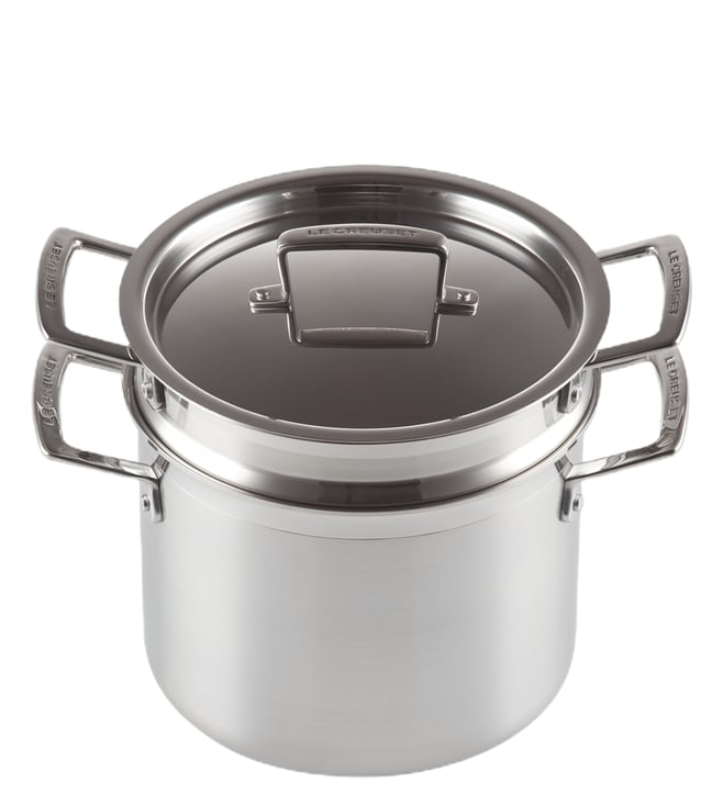 Buy Le Creuset Stainless Steel 3Ply Pasta Pot - 5000 ml Online @ Tata ...