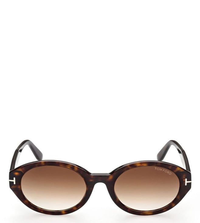 Buy Tom Ford FT0916 55 52F Genevieve-02 Oval Sunglasses for Women Online @  Tata CLiQ Luxury